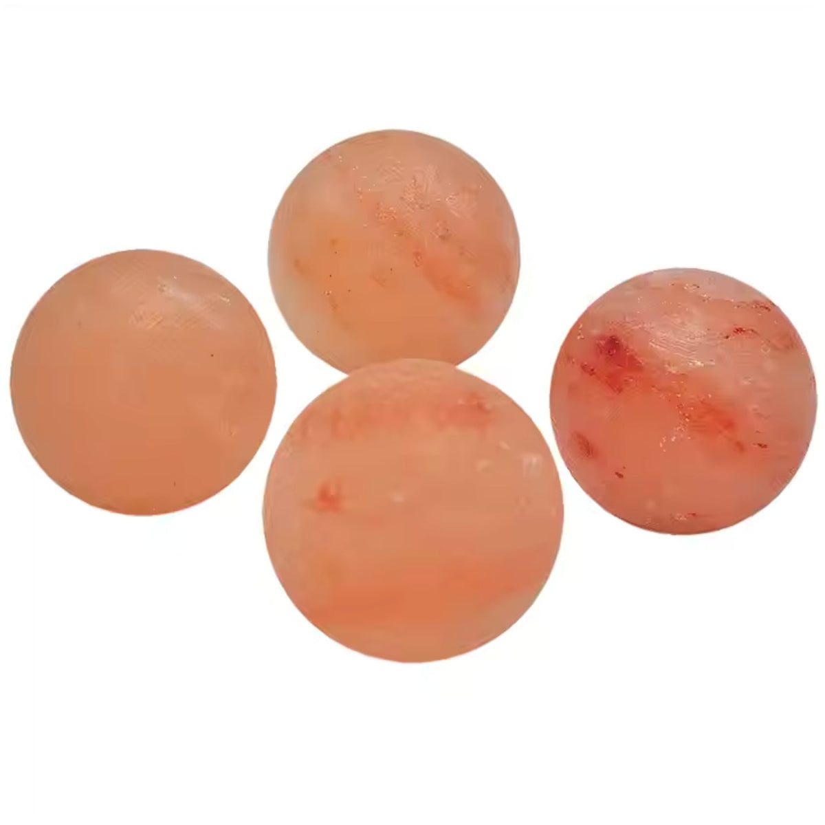 Smooth natural Himalayan salt massage stones