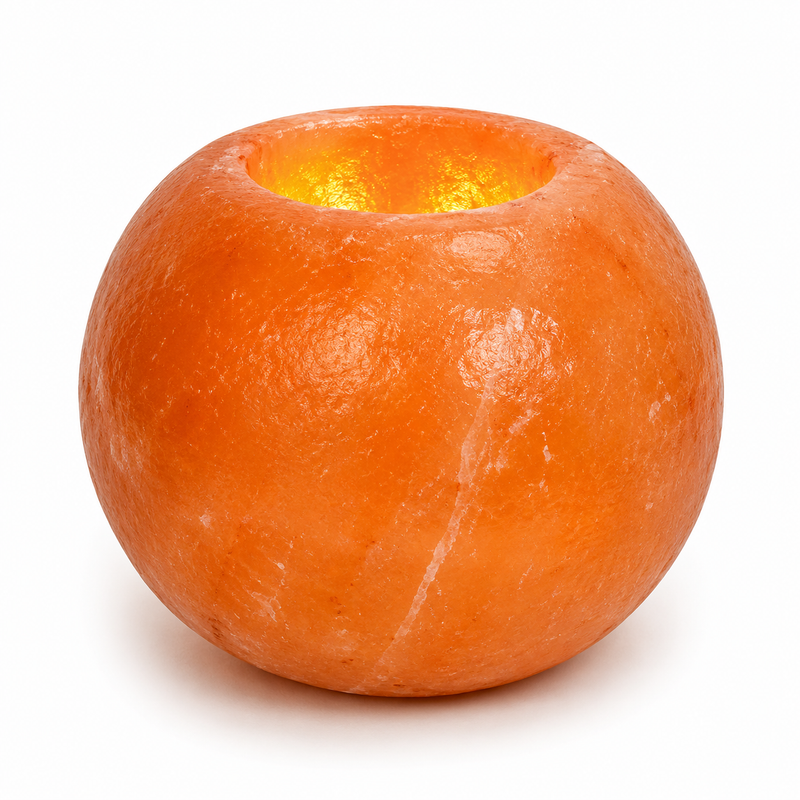 Ball Salt Candle