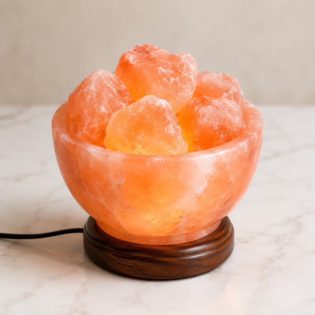 Bowl Salt Lamp 6"