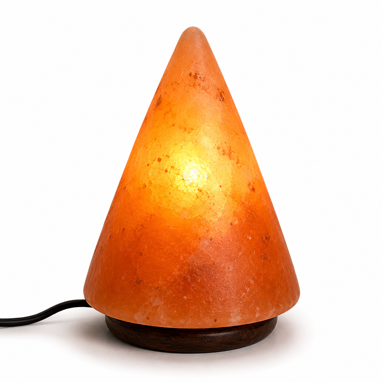 Conical Salt Lamp