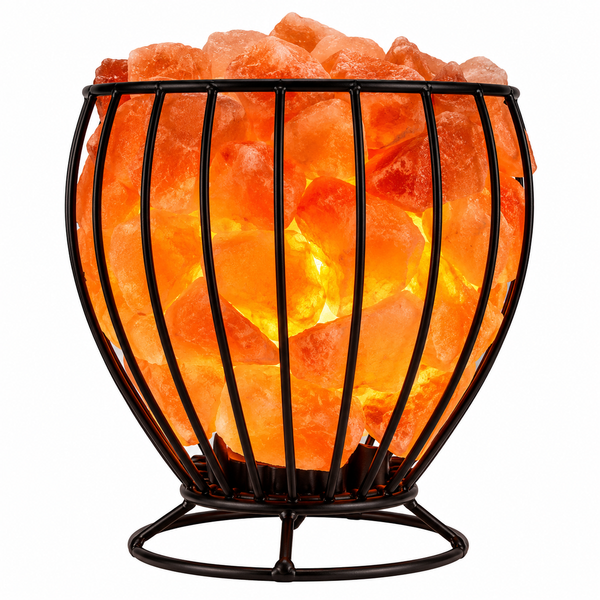 Iron Basket Salt Lamp (7lbs)
